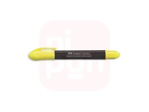 Marca Texto em Gel Super Soft Amarelo - Faber-Castell
