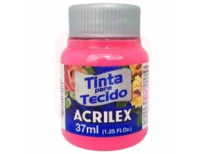 Tinta de Tecido 37ml Pink 527 - Acrilex