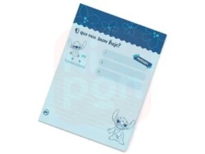 Caderno Argolado Mini 80FLS - STITCH - UN - DAC