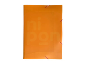 Pasta Aba Elástico oficio Fullcolor Laranja